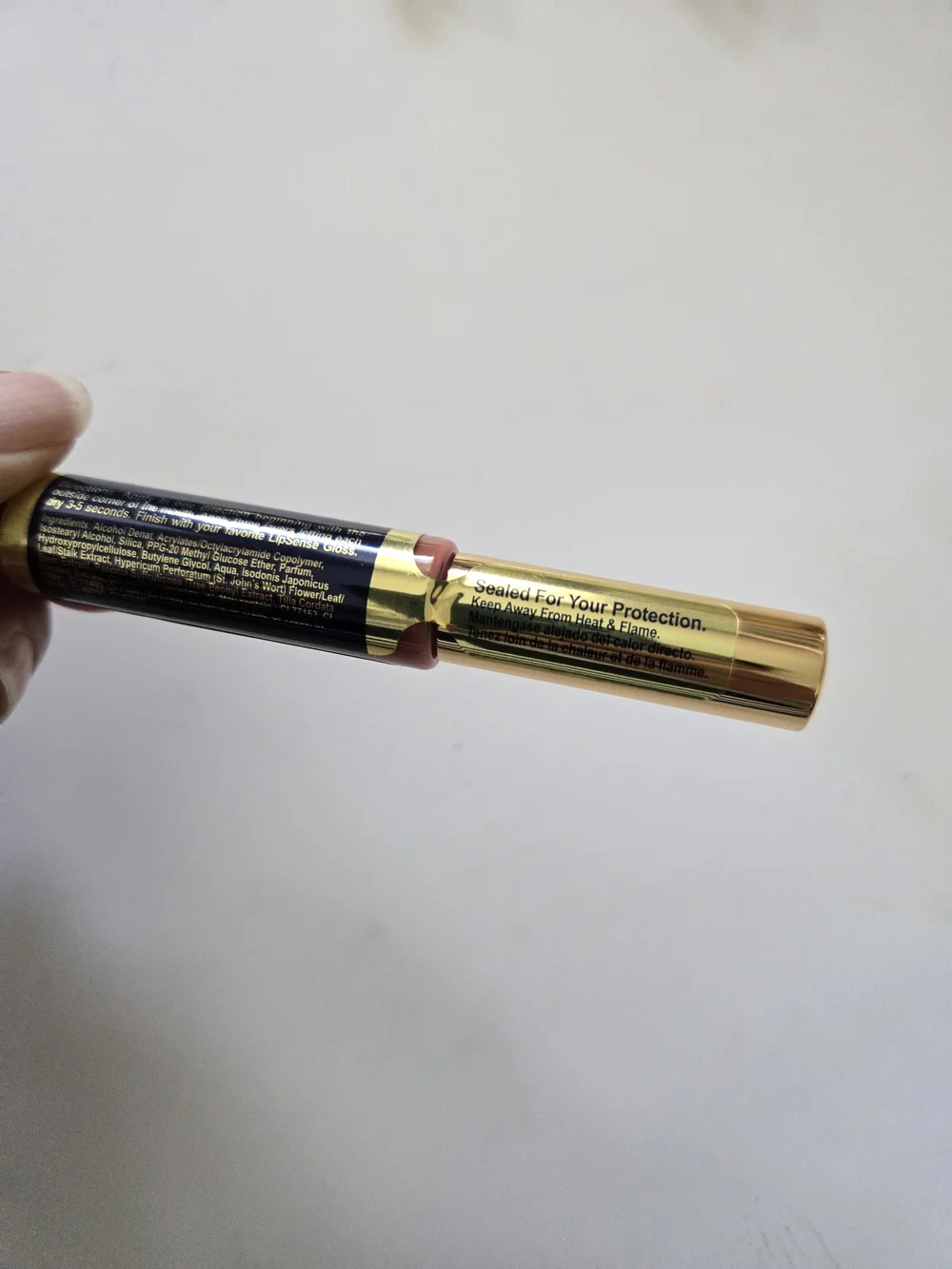 LipSense Mauve Ice Lipstick - Soft Mauve Pink